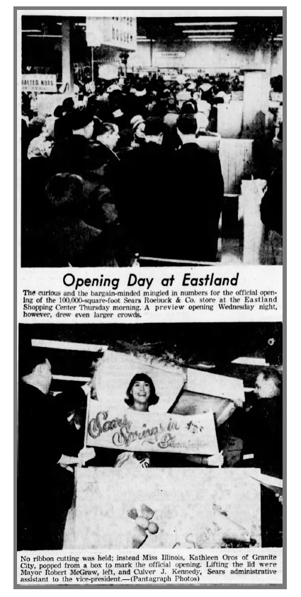 Sears opens at Eastland